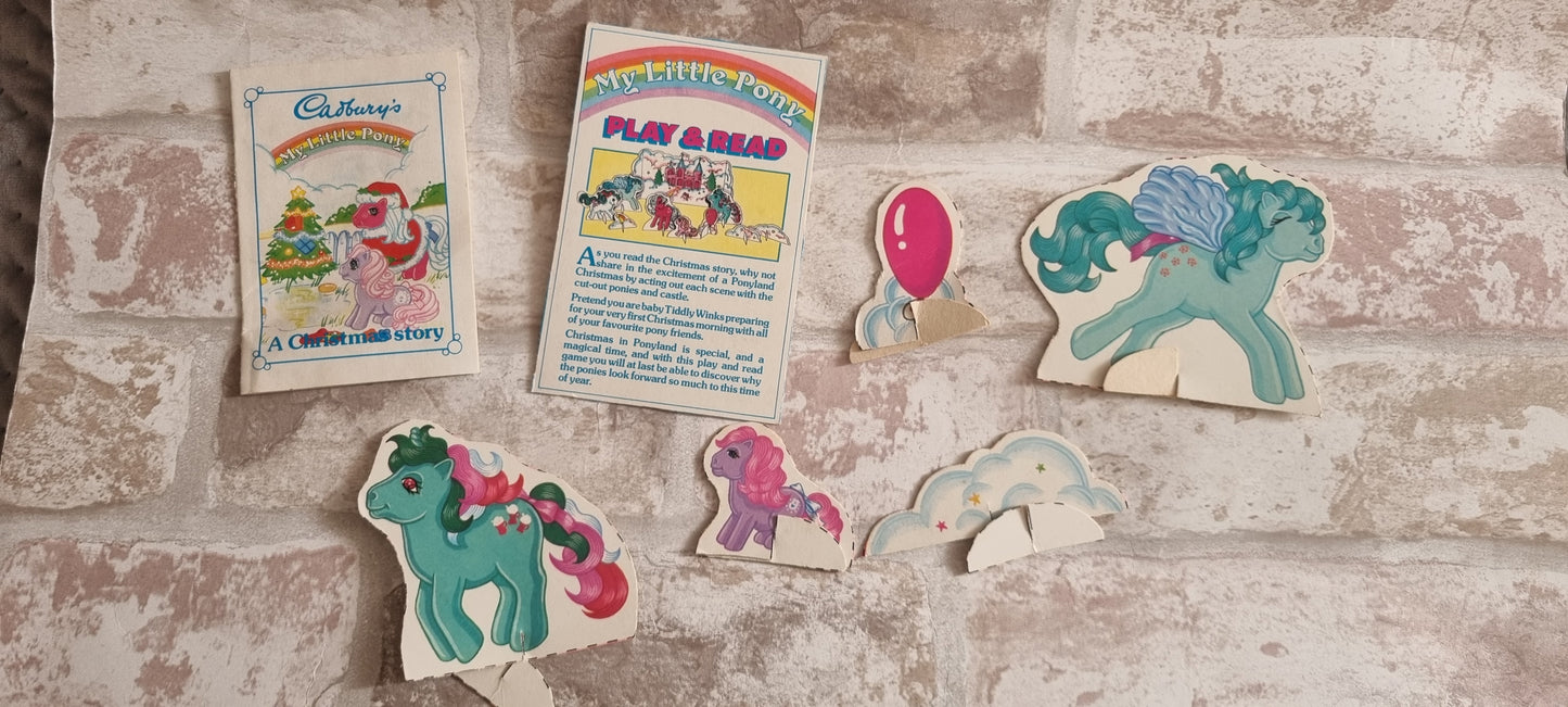 Cadbury's Christmas Story book and pop out play pieces