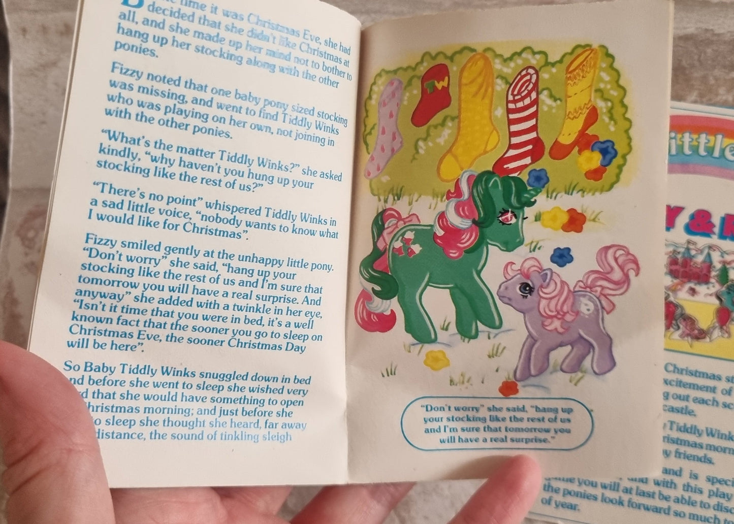 Cadbury's Christmas Story book and pop out play pieces