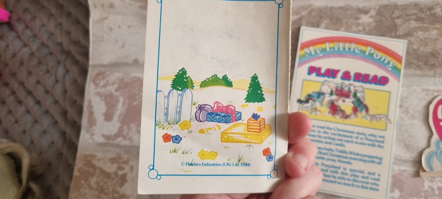 Cadbury's Christmas Story book and pop out play pieces