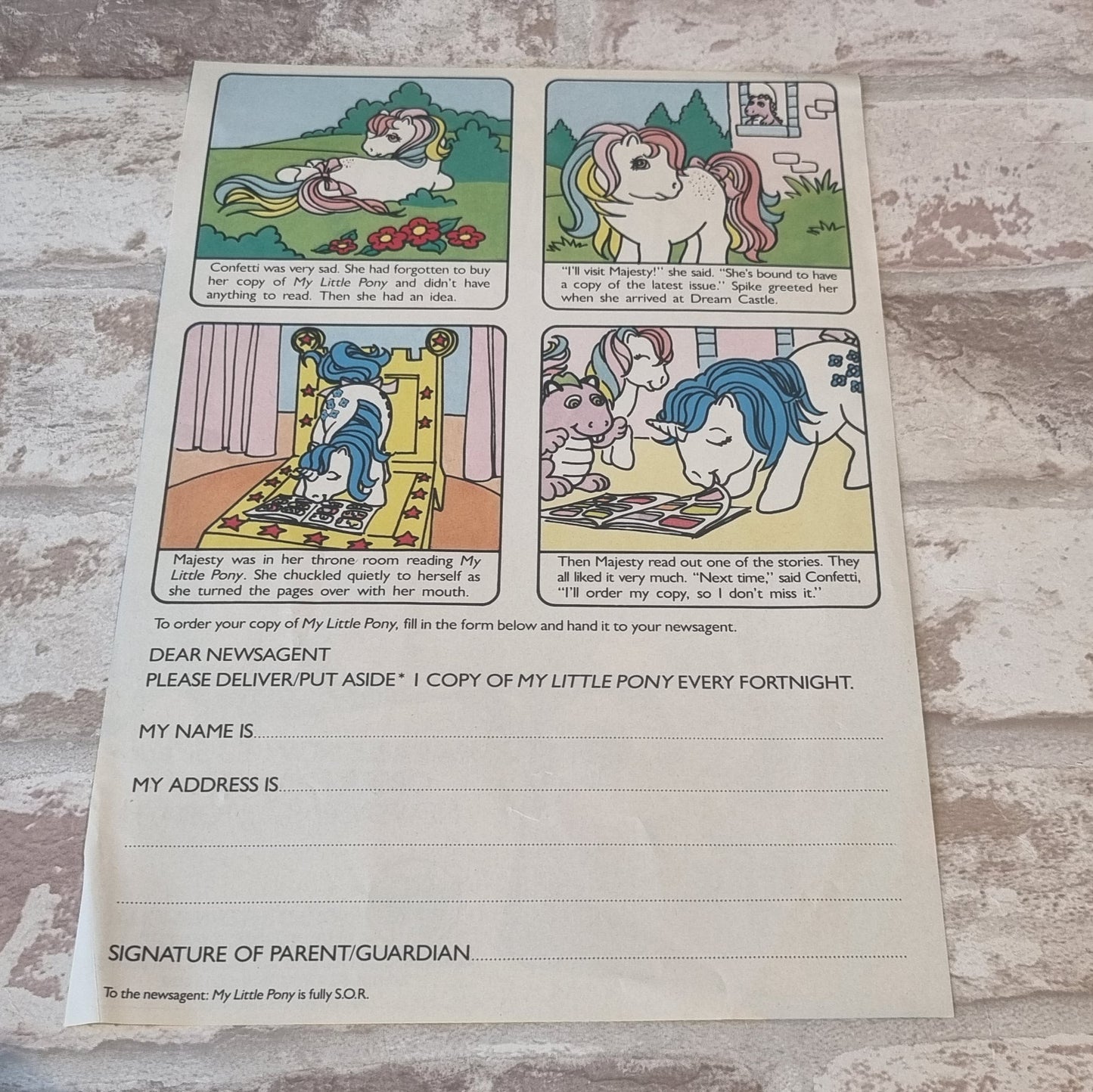 Your Best Friends Annuals Leaflet