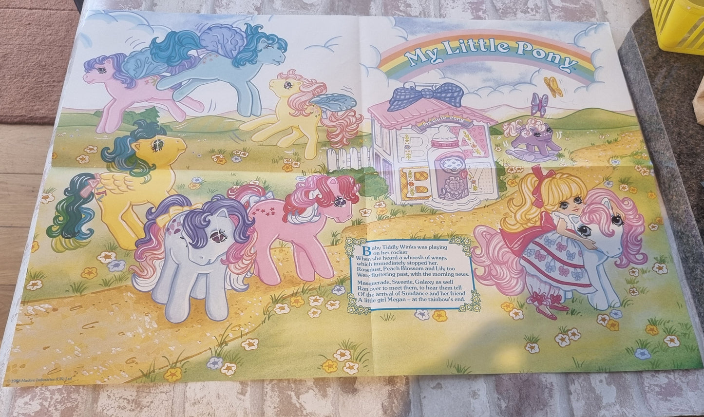 Uk Activity Club Poster Lullabye Nursery 1986
