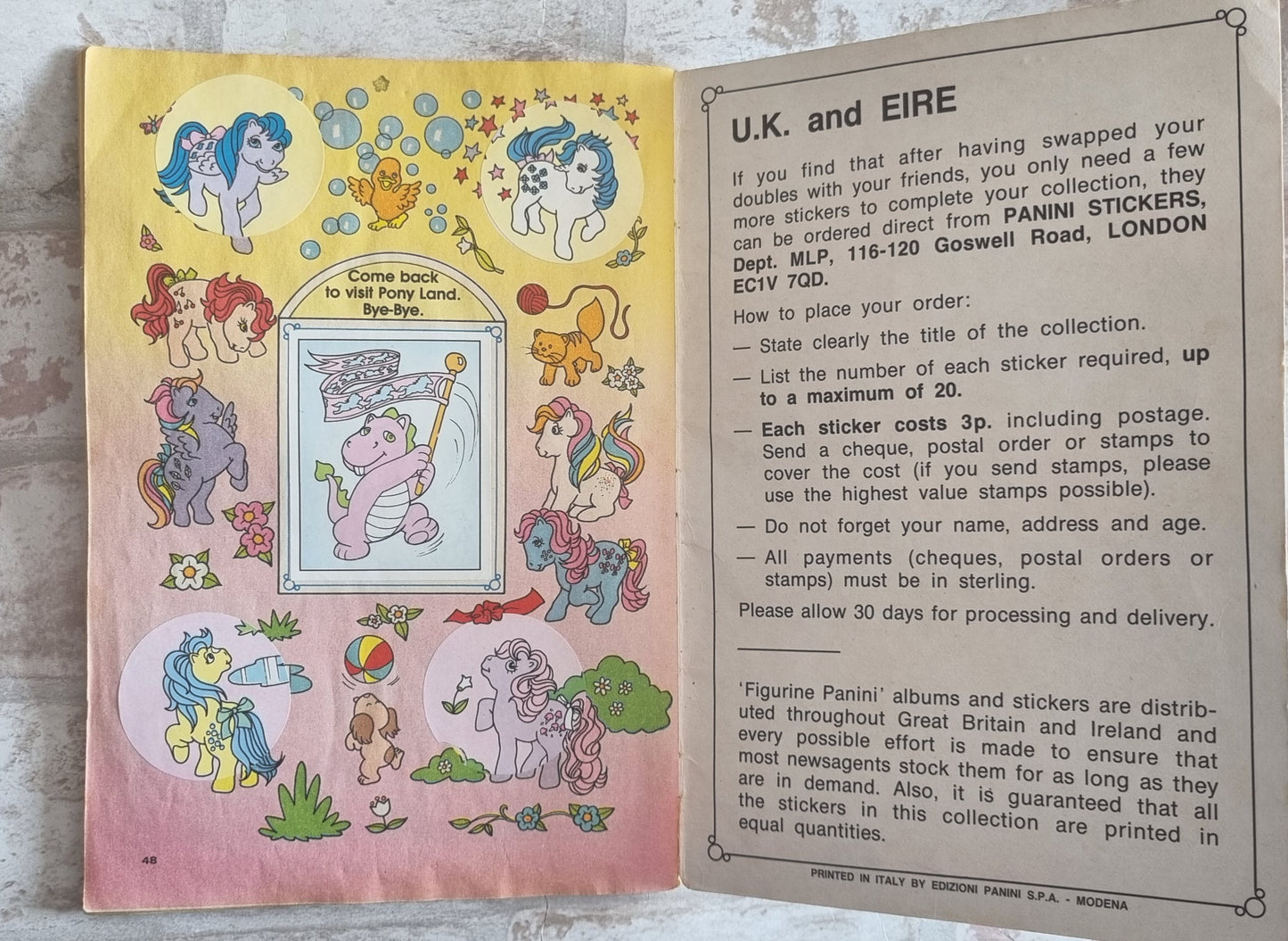 Panini Sticker Album - Complete