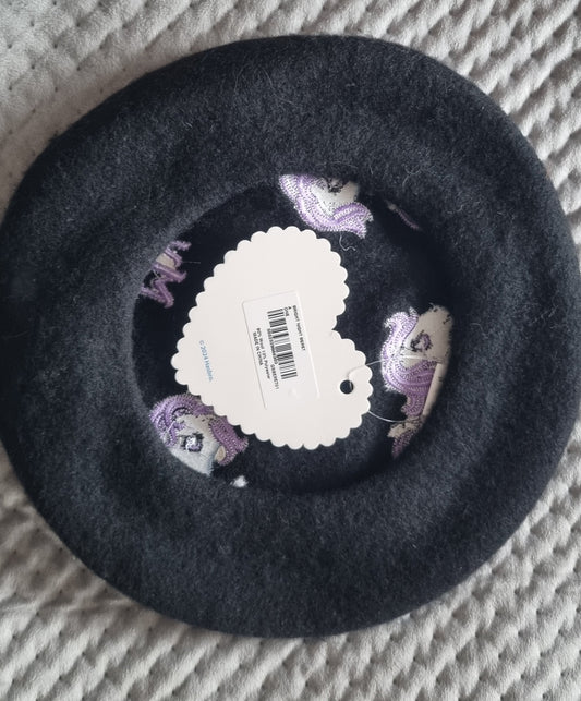 Irregular Choice Beret featuring Blue Belle