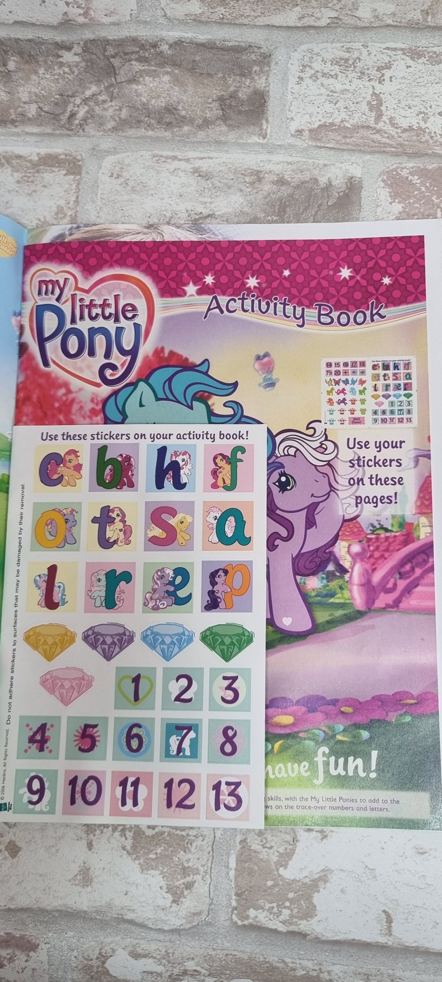 My Little Pony G3 Magazine Comic Issue 4 with free gift