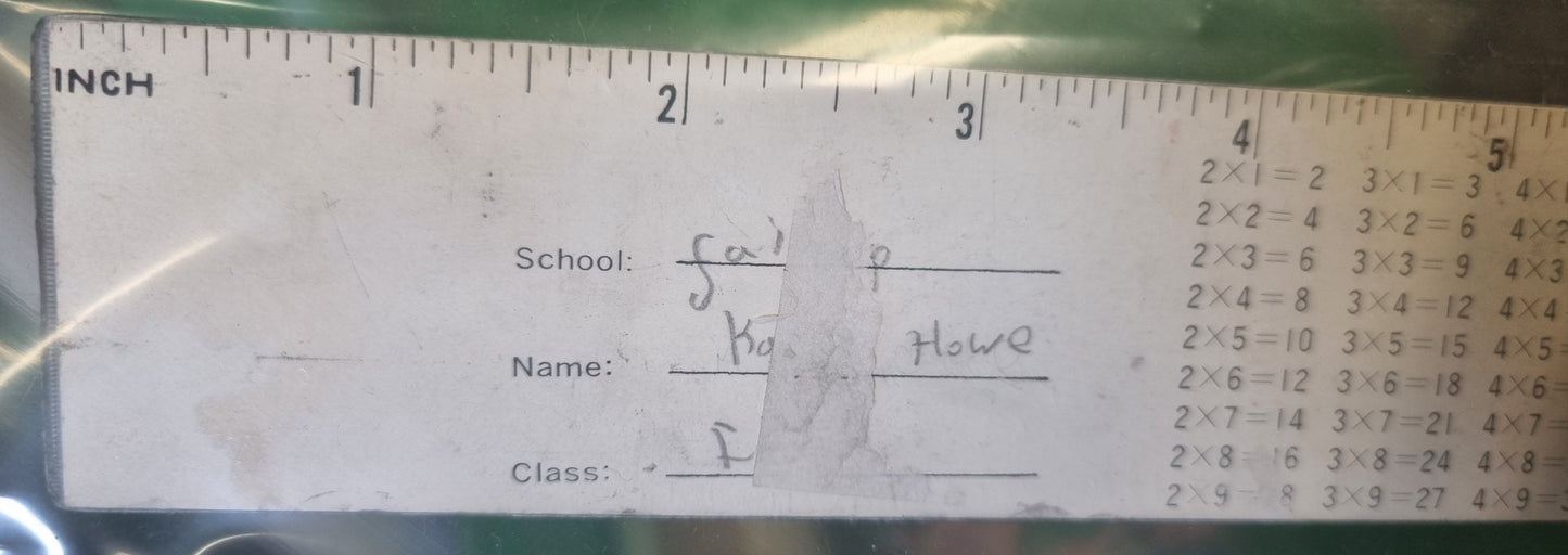 G1 Lenticular Ruler