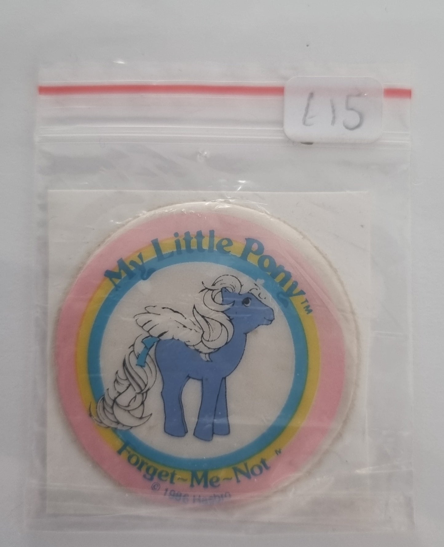 Forget Me Not Puffy Sticker