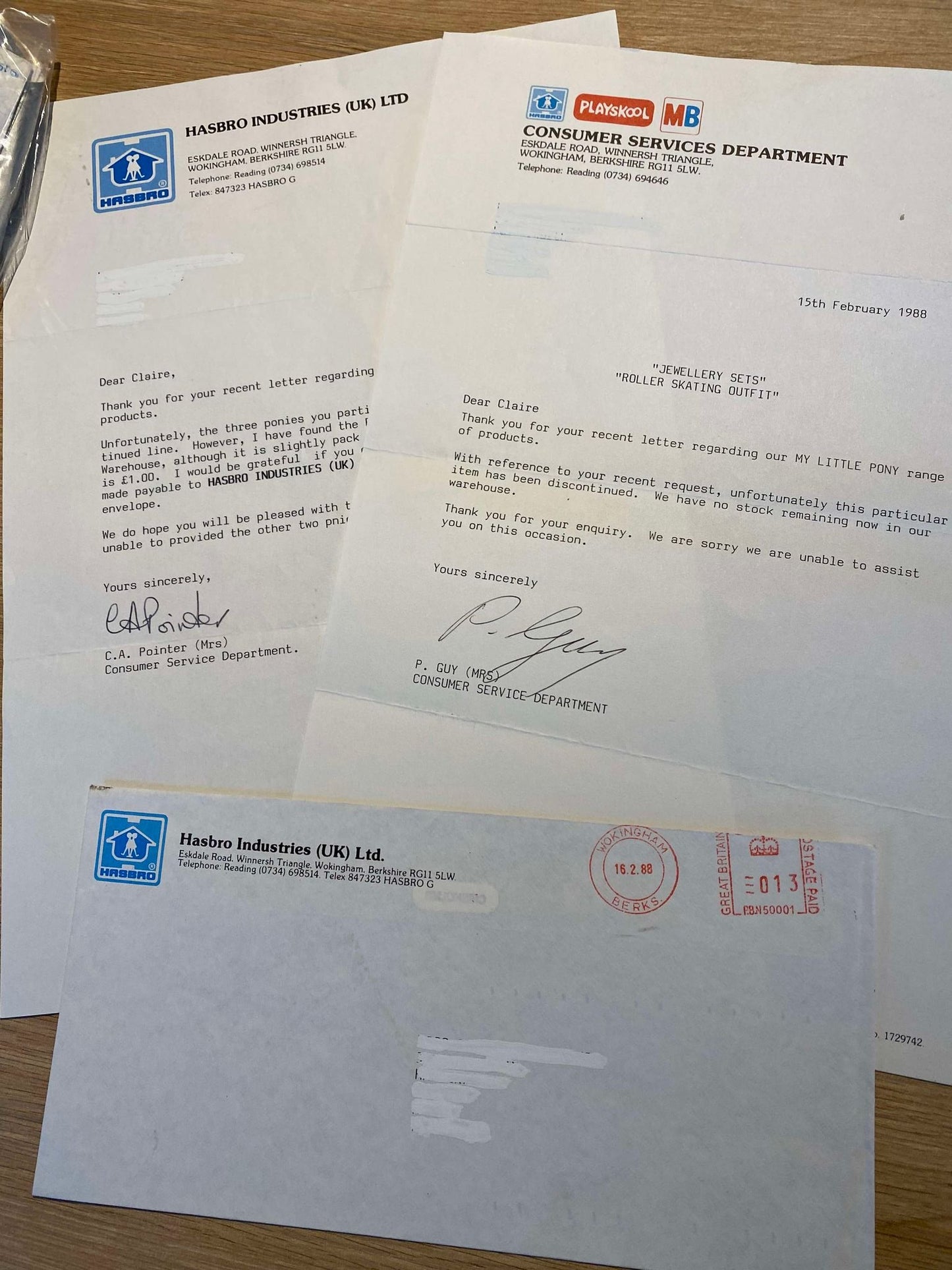 Hasbro/Playskool Letters - UK History/Distribution Info