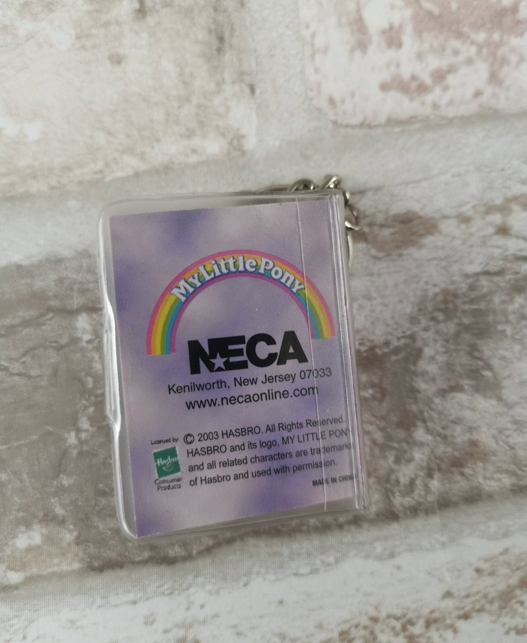 Retro Tiny Keychain Notebook TAF My Little Pony