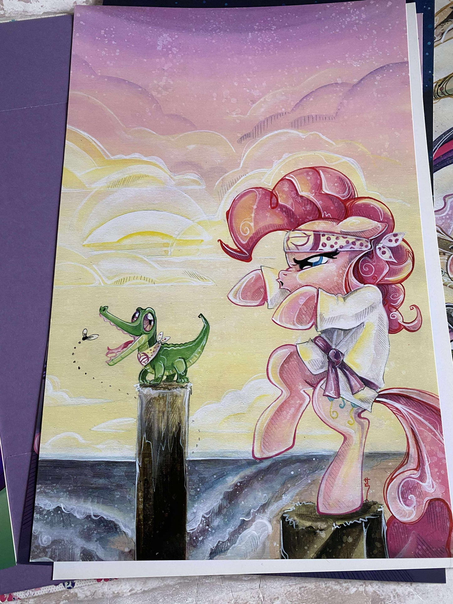 G4 My Little Pony IDW Poster Art Print Portfolio