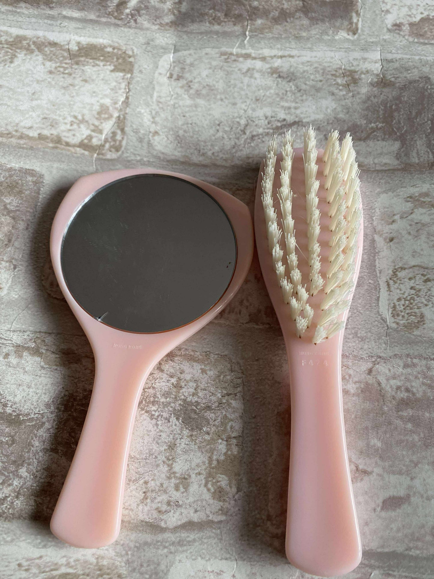 Lemondrop Mirror and Applejack Hairbrush