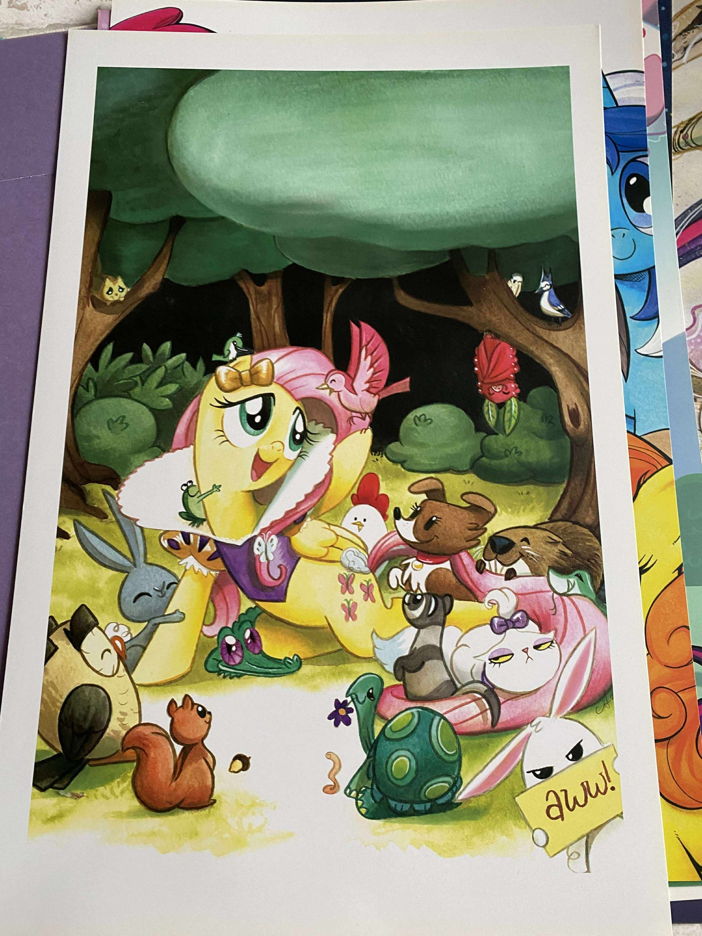 G4 My Little Pony IDW Poster Art Print Portfolio