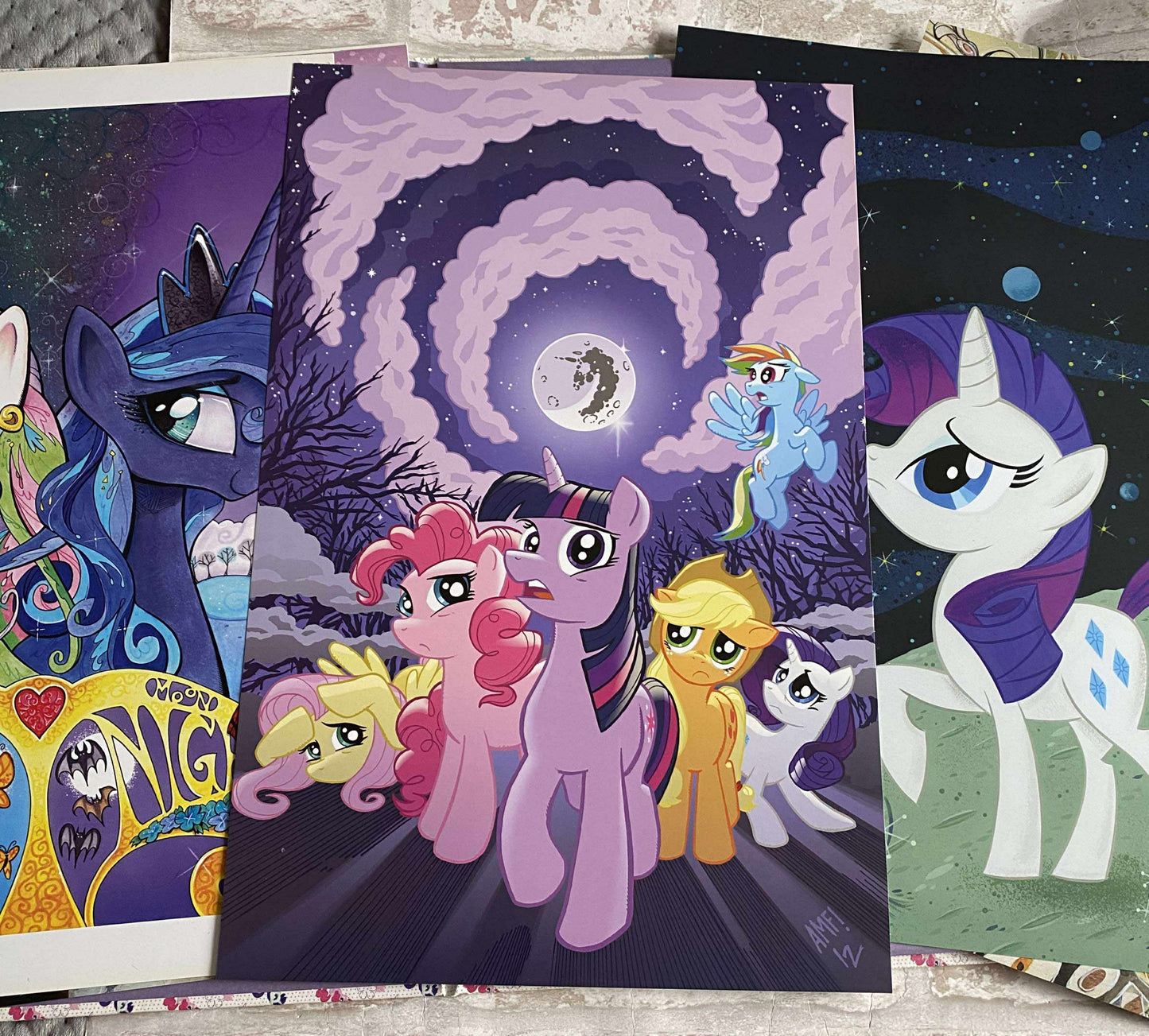 G4 My Little Pony IDW Poster Art Print Portfolio