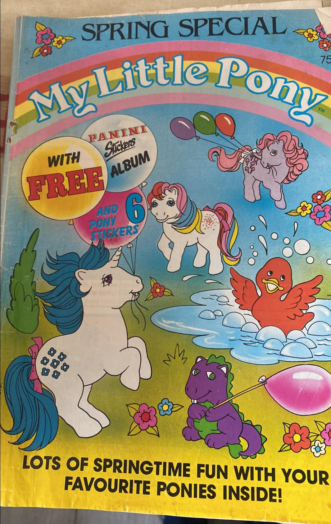 My Little Pony G1 Vintage Comics - Spring Special