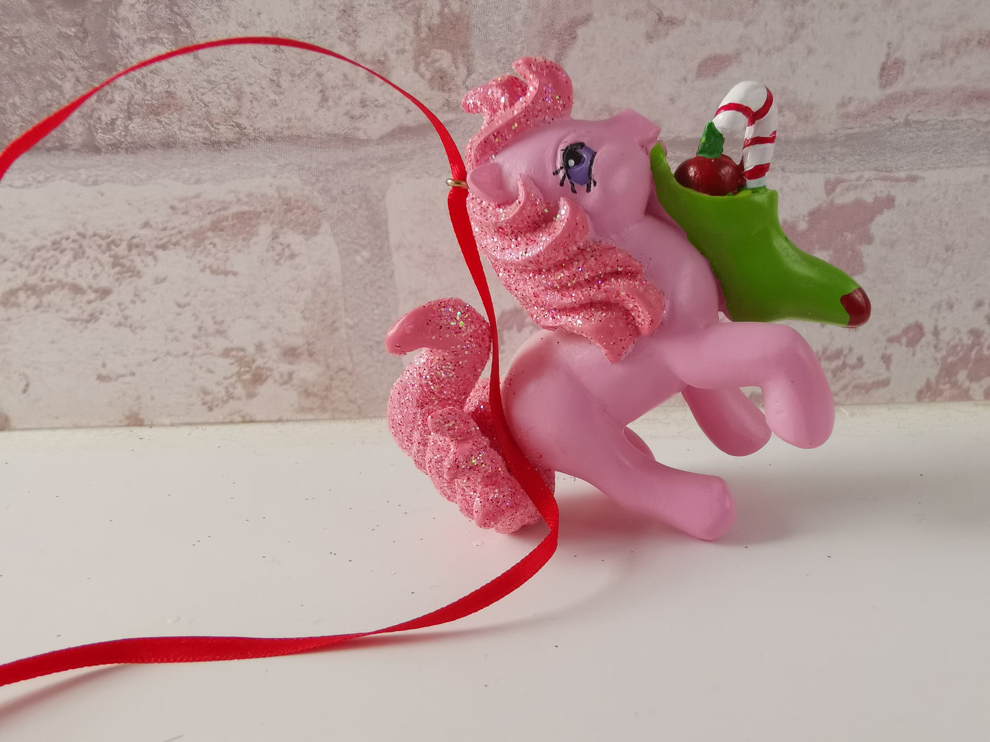 My Little Pony G1 Enesco Christmas Ornament - Cotton Candy
