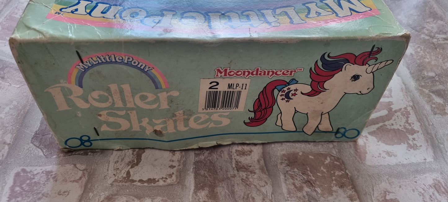 My Little Pony Vintage G1 UK Merchandise Roller Skates (Boxed)