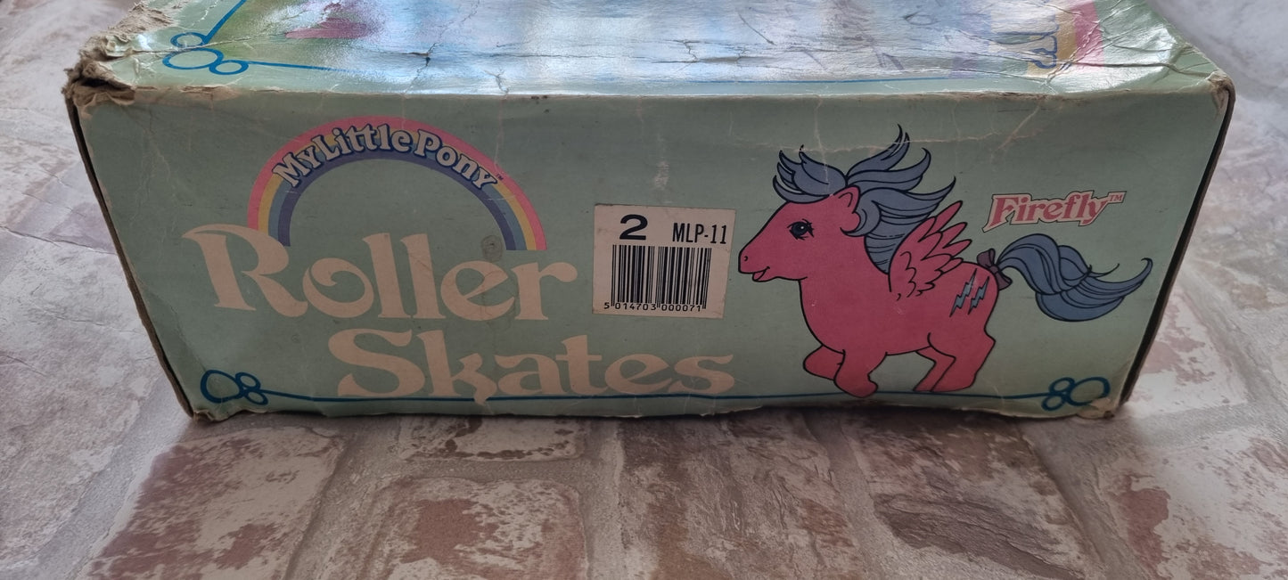 My Little Pony Vintage G1 UK Merchandise Roller Skates (Boxed)