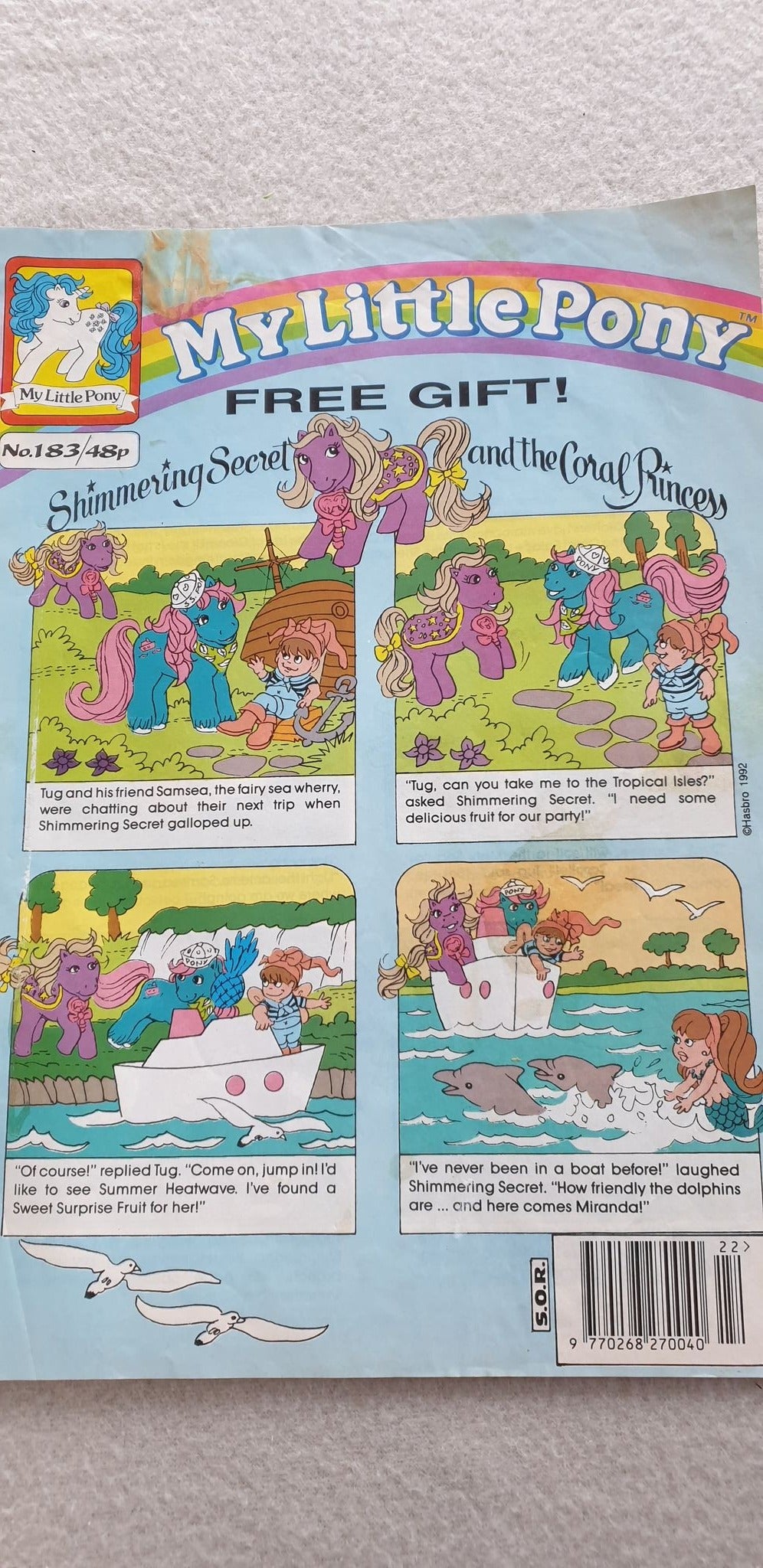 G1 My Little Pony Vintage Comics - Issues 176 - 221 (Selection)