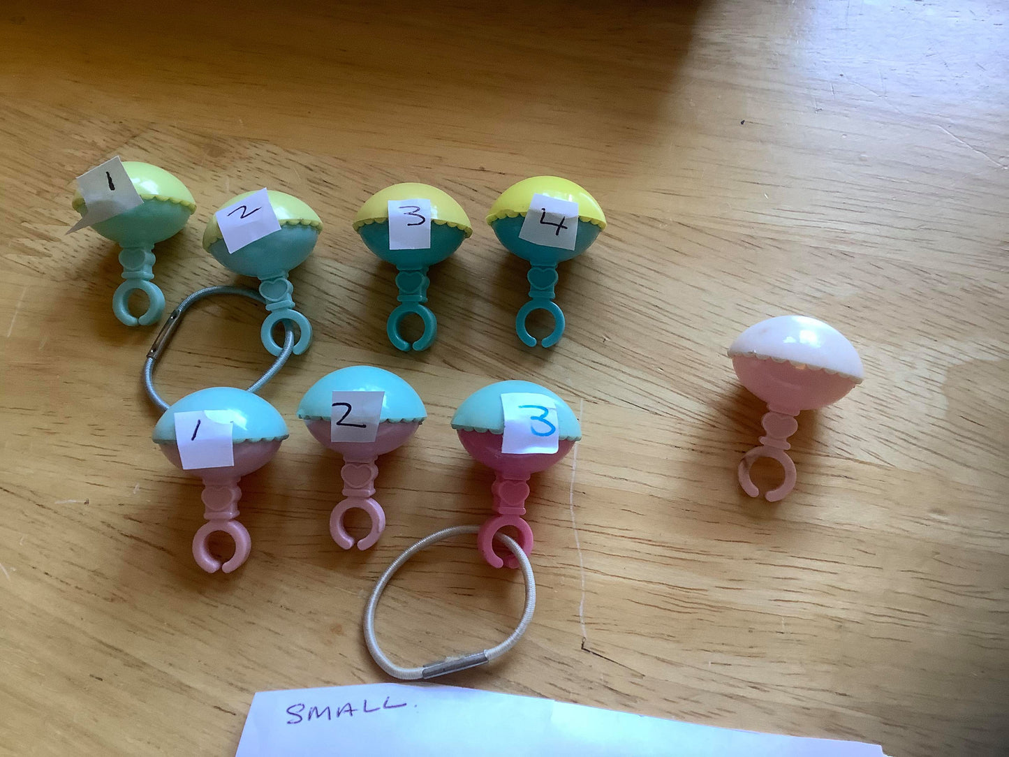 G1 My Little Pony Small Baby Rattles (Selection)