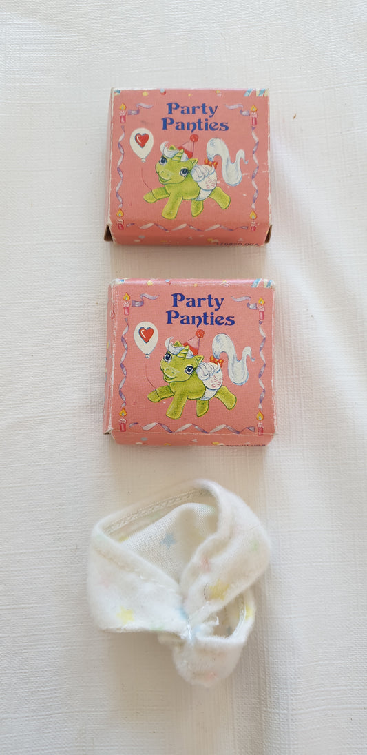 G1 My Little Pony Party Panties (Selection)