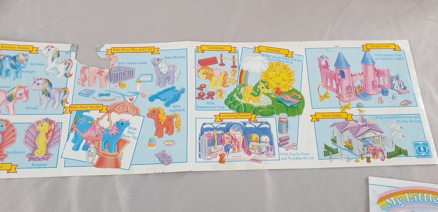 Lively Playful Little Ponies Pamphlet