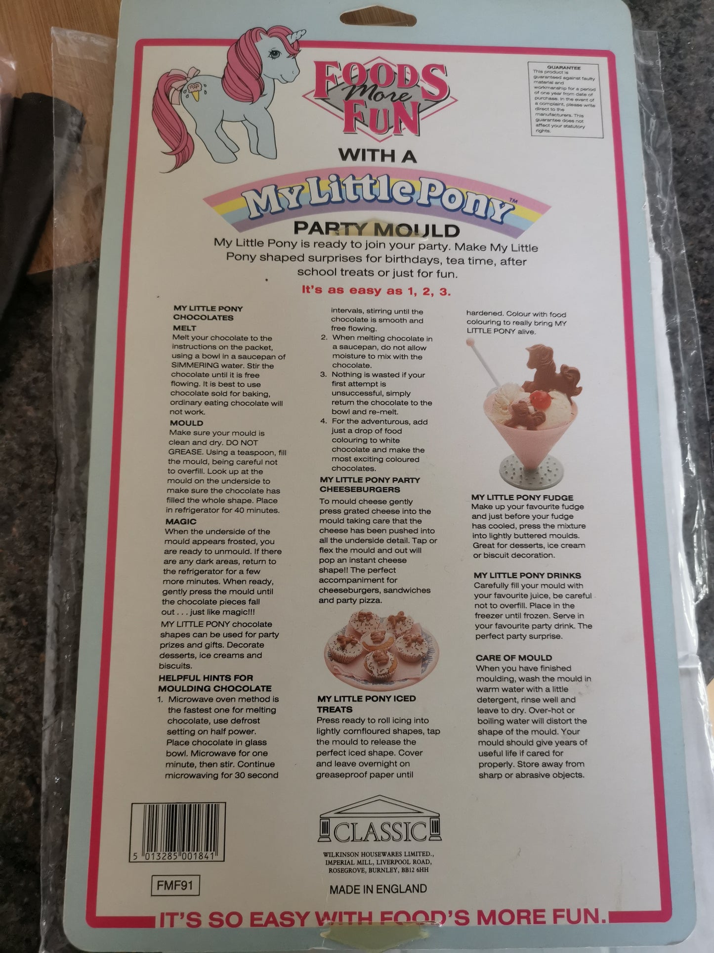 Vintage Chocolate Party Mould