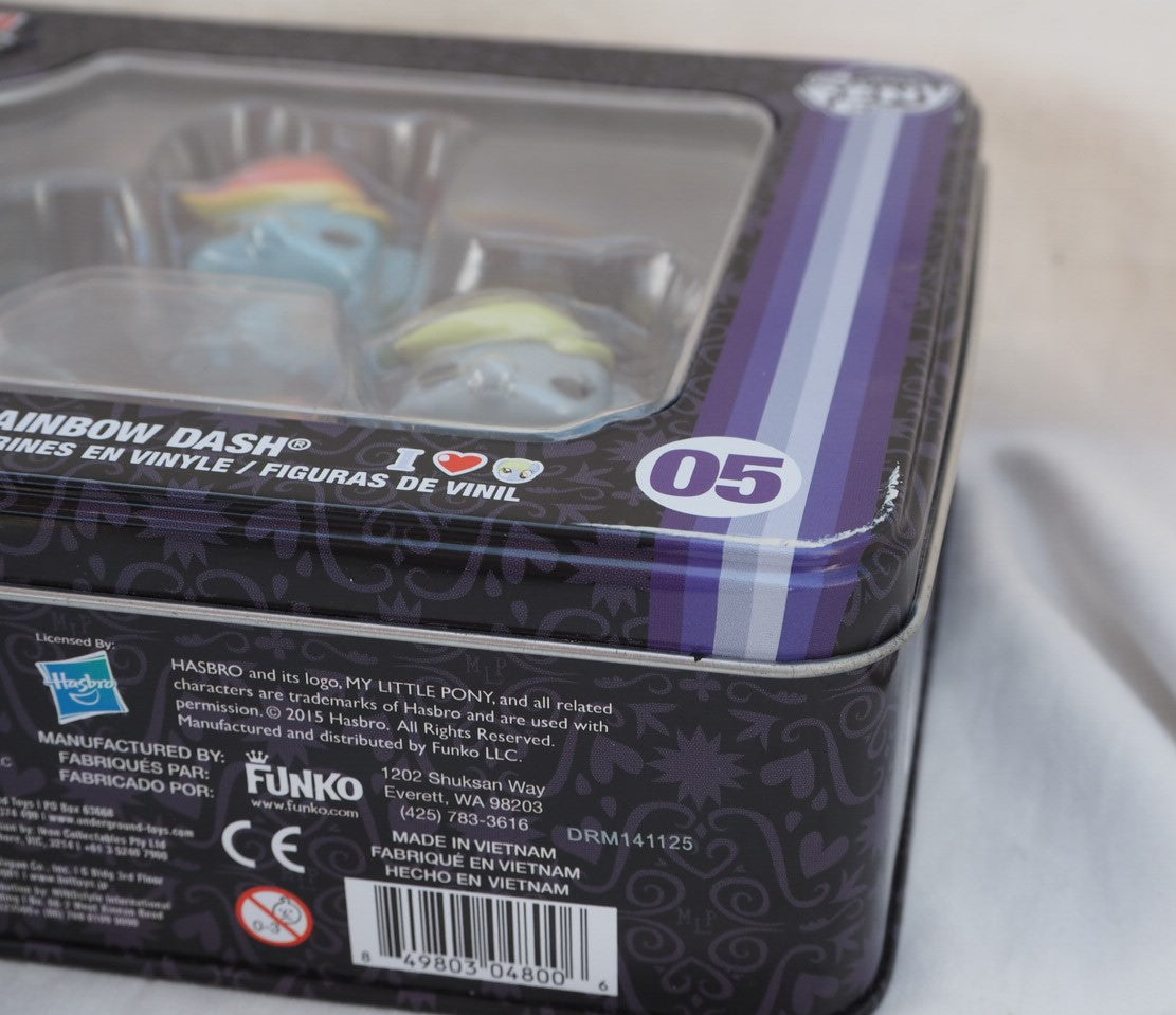 G4 My Little Pony Funko Tin of Pops (Derpy, Discord, Rainbow Dash)