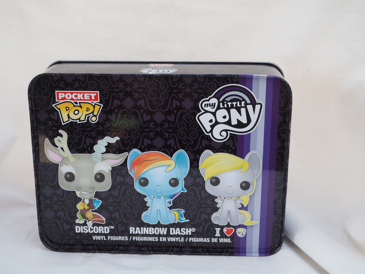 G4 My Little Pony Funko Tin of Pops (Derpy, Discord, Rainbow Dash)