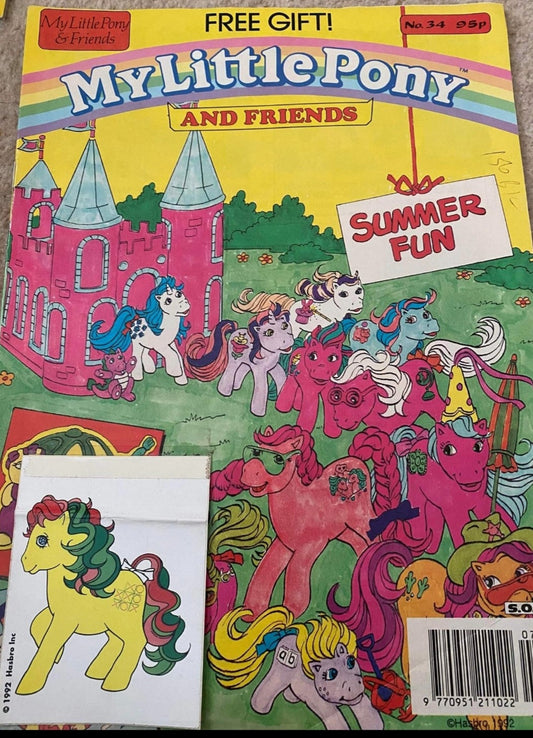 My Little Pony and Friends Comic with Free Gift - Issue 34