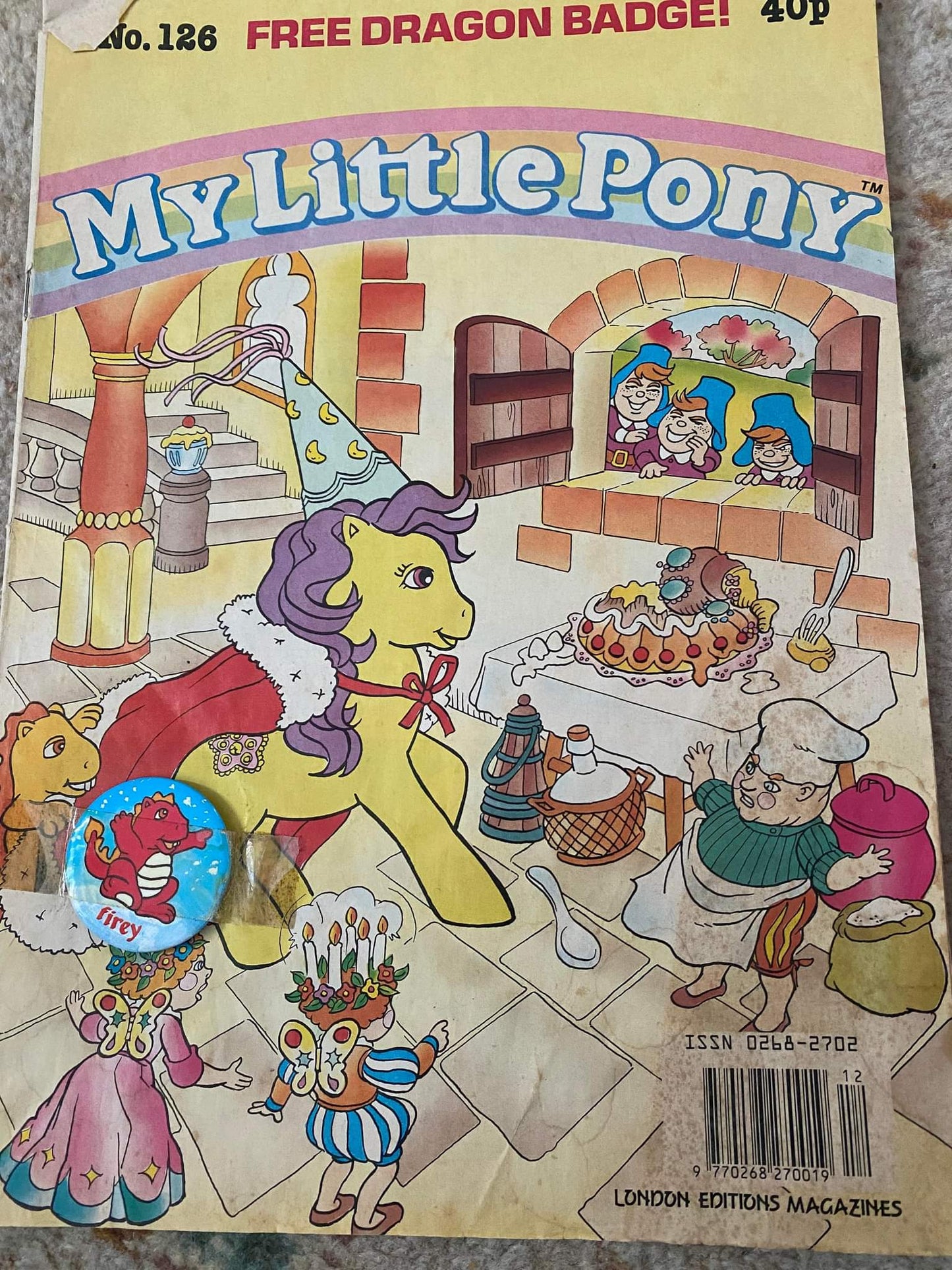 My Little Pony G1 Vintage Comics with Free Gift - Issue 126
