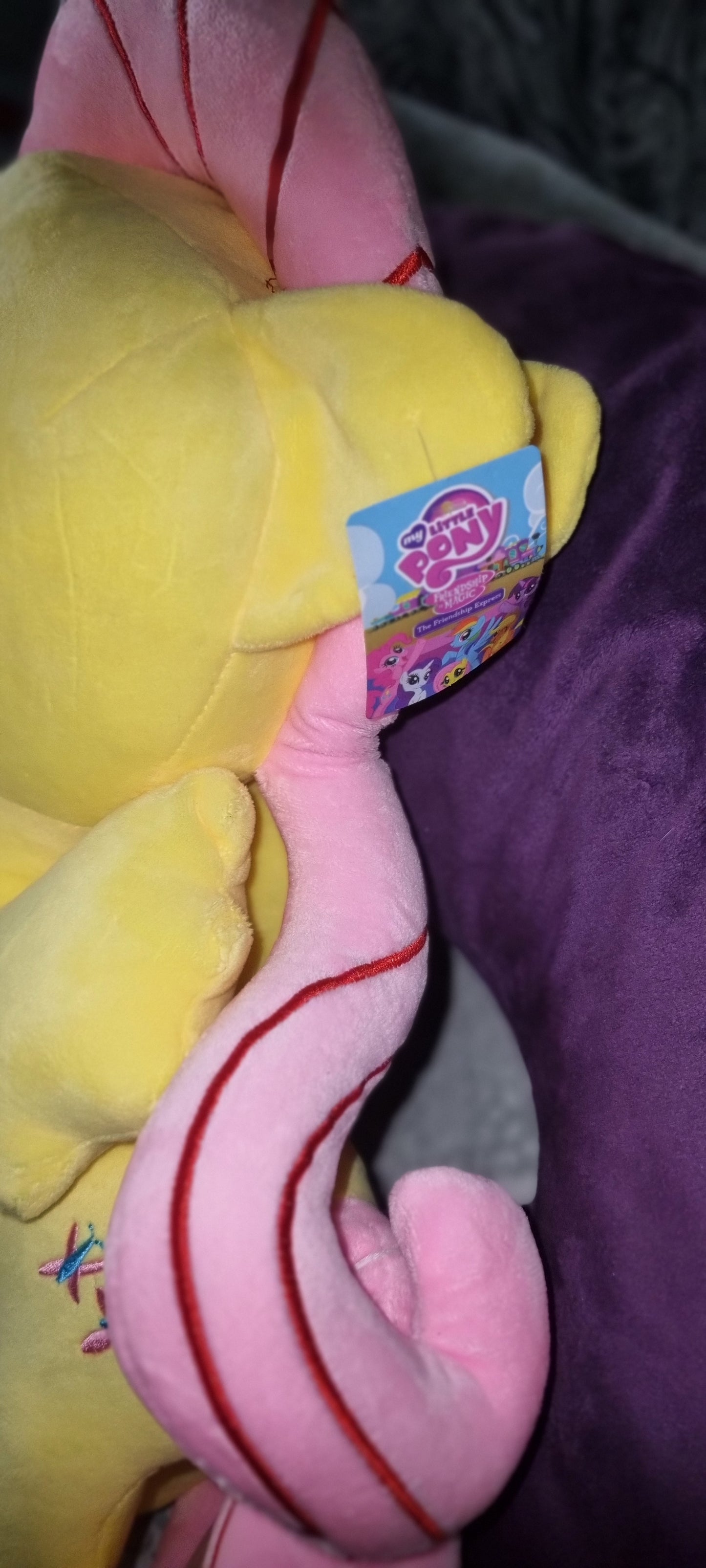 My Little Pony G4 Olyfactory Jumbo Fluttershy Plush