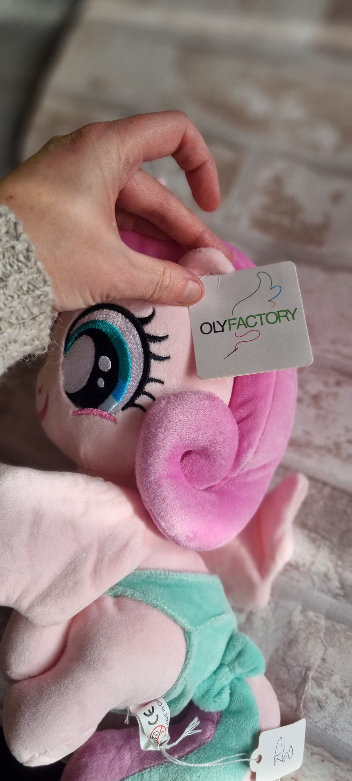 My Little Pony G4 Olyfactory Baby Flurryheart Plush