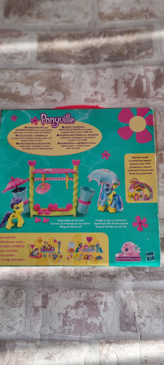 Boxed G3 Ponyville Rain or Shine with Merriweather & Shenanigans