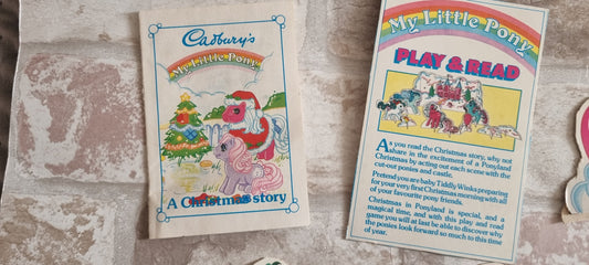Cadbury's Christmas Story book and pop out play pieces