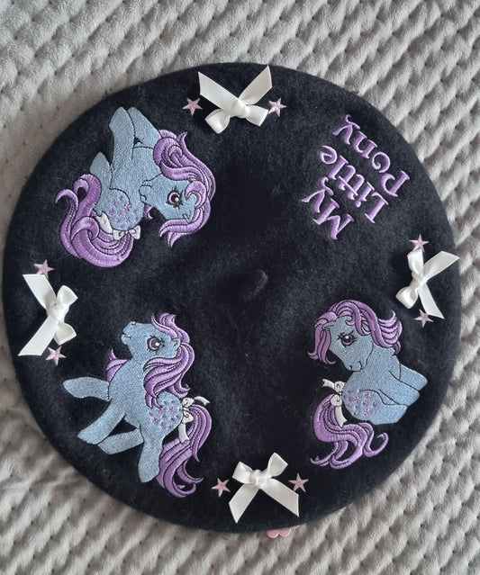 Irregular Choice Beret featuring Blue Belle