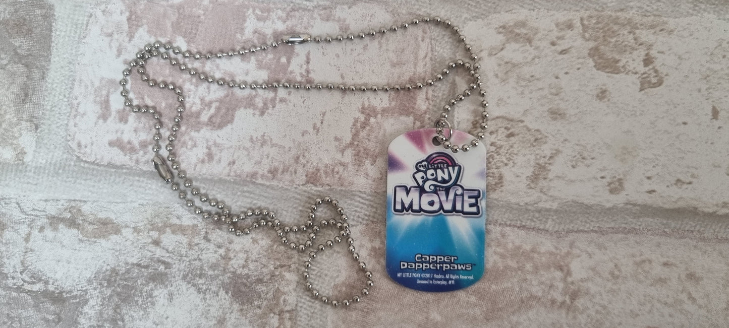 G4 Metal Dog Tag Necklace - Capper Dapperpaws