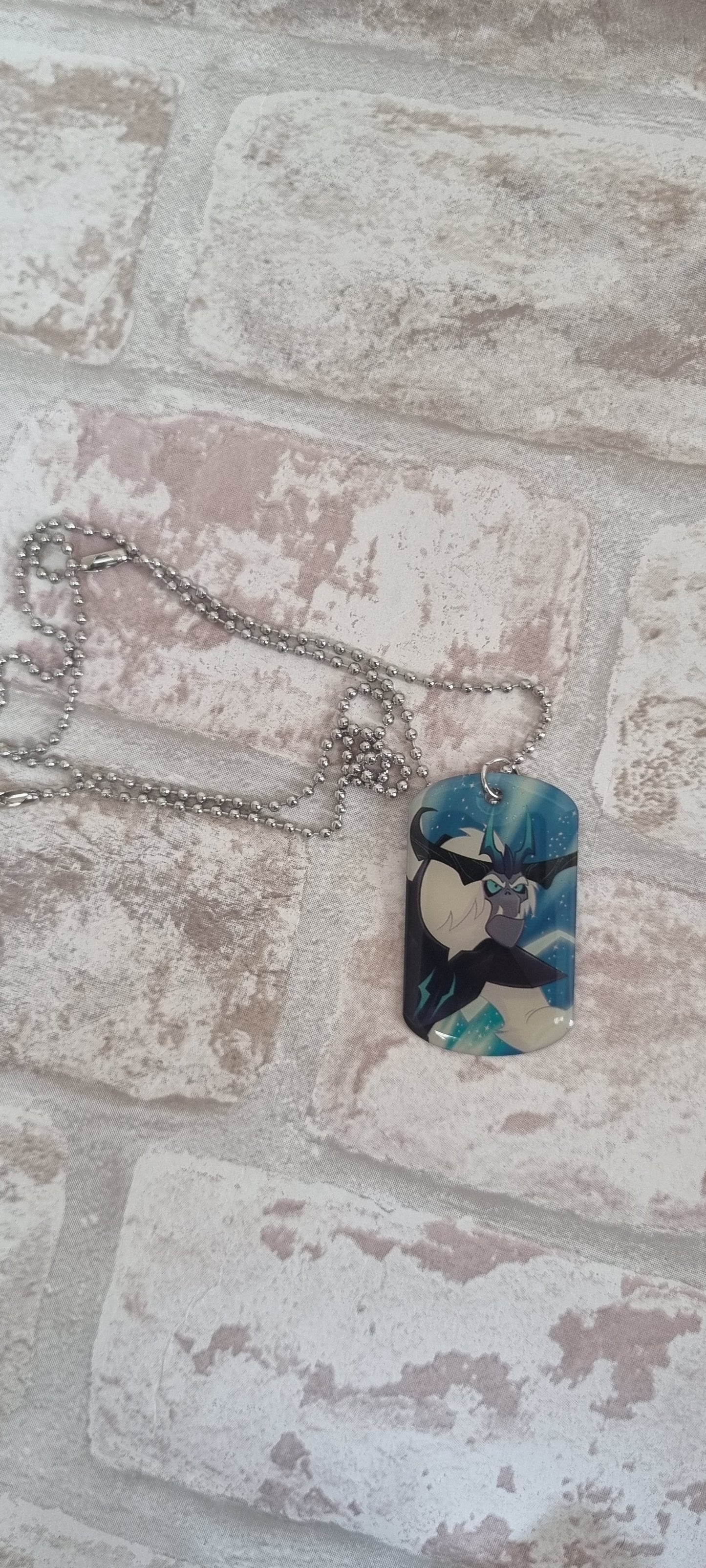 G4 Metal Dog Tag Necklace - Storm King