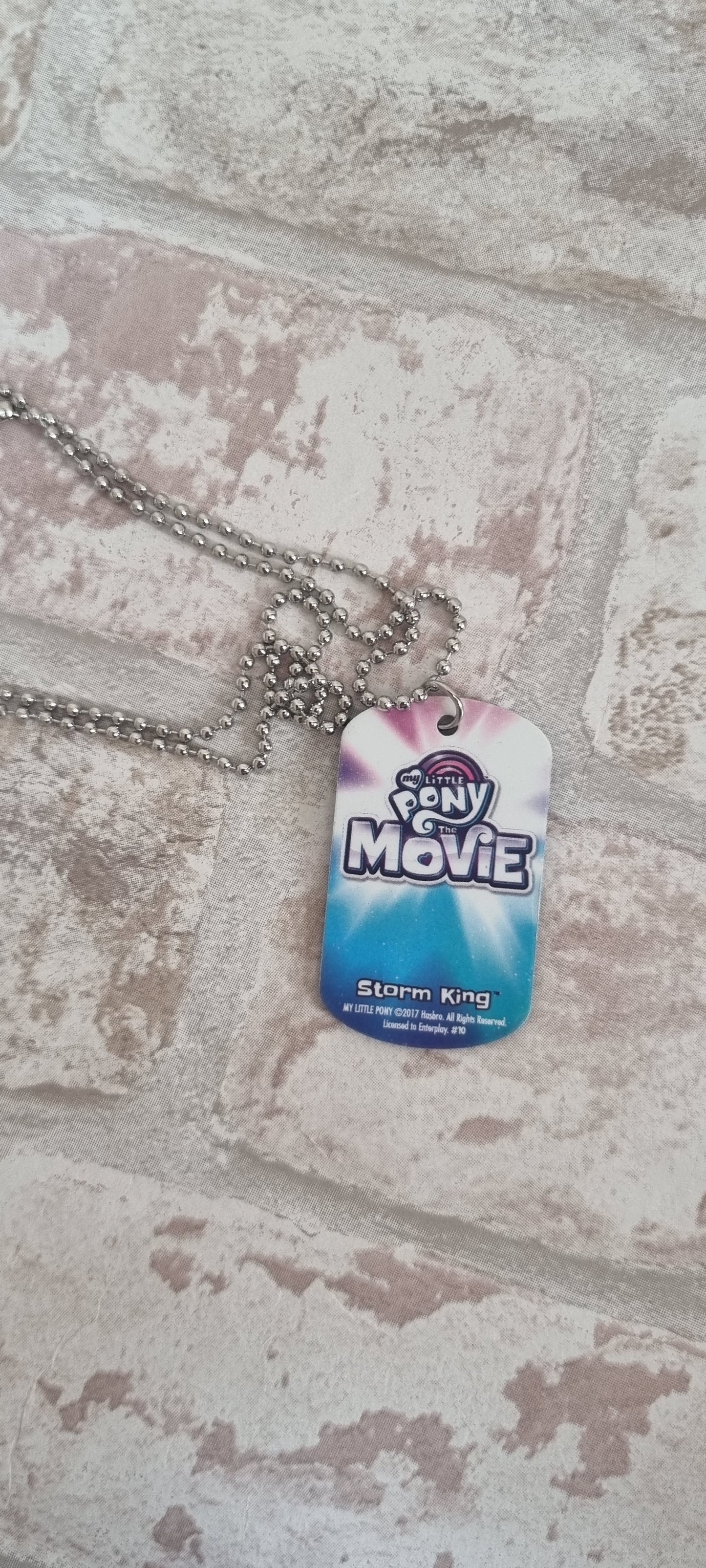 G4 Metal Dog Tag Necklace - Storm King