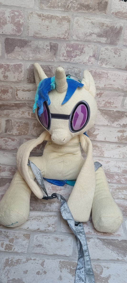 My Little Pony G4 DJ/Vinyl Scratch Plush Backpack