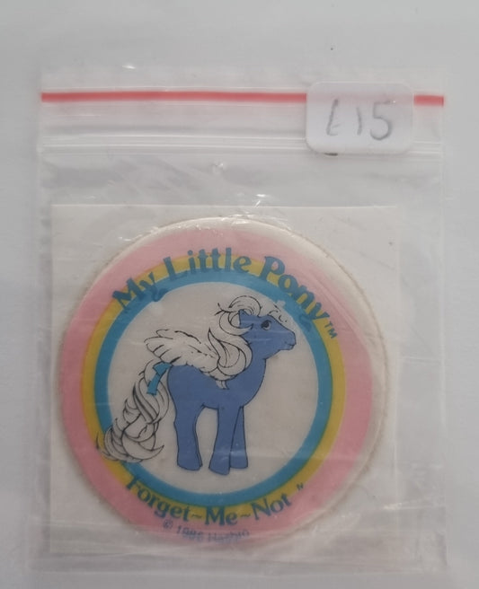 Forget Me Not Puffy Sticker