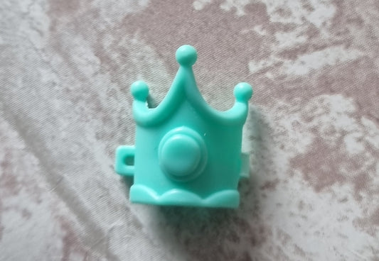 Princess Moondust Barrette Crown Hair Clip
