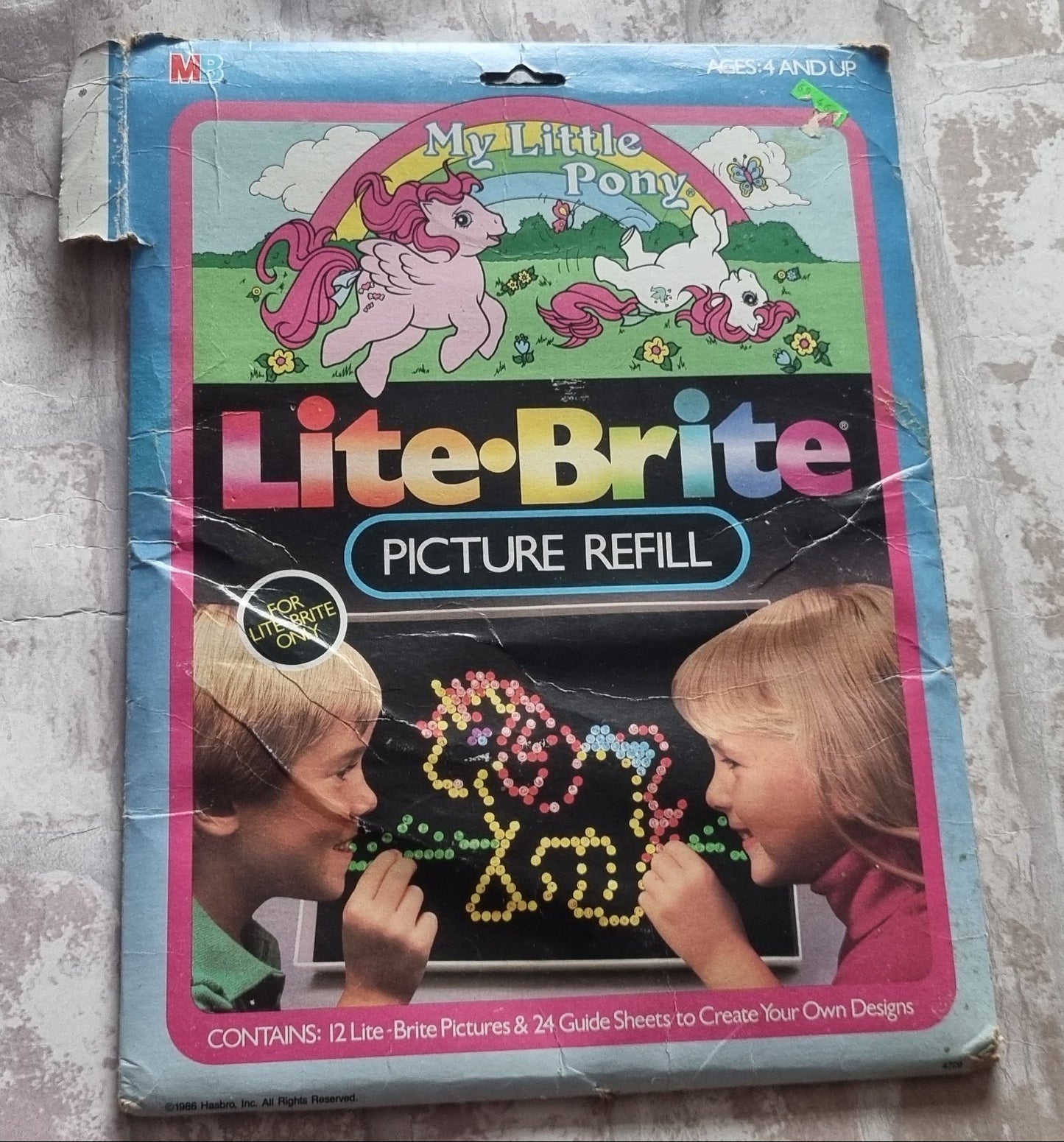 Original Lite Brite templates in package