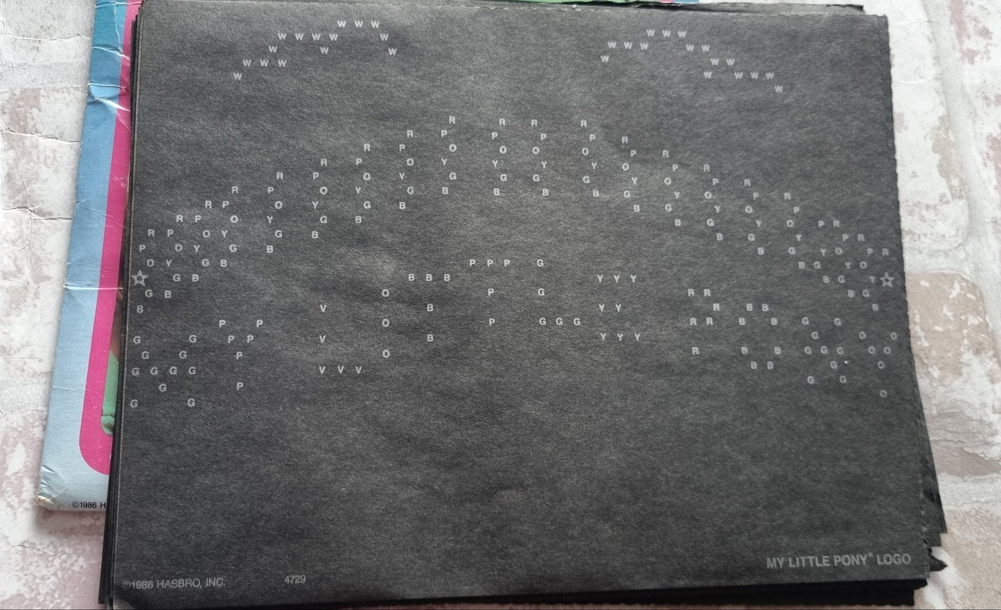 Original Lite Brite templates in package