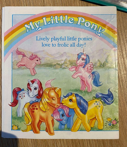 Lively Playful Little Ponies Pamphlet (Damage)