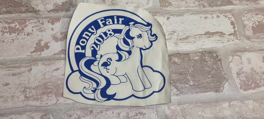 My Little Pony Fair USA Vinyl Sticker - Fair Feathers