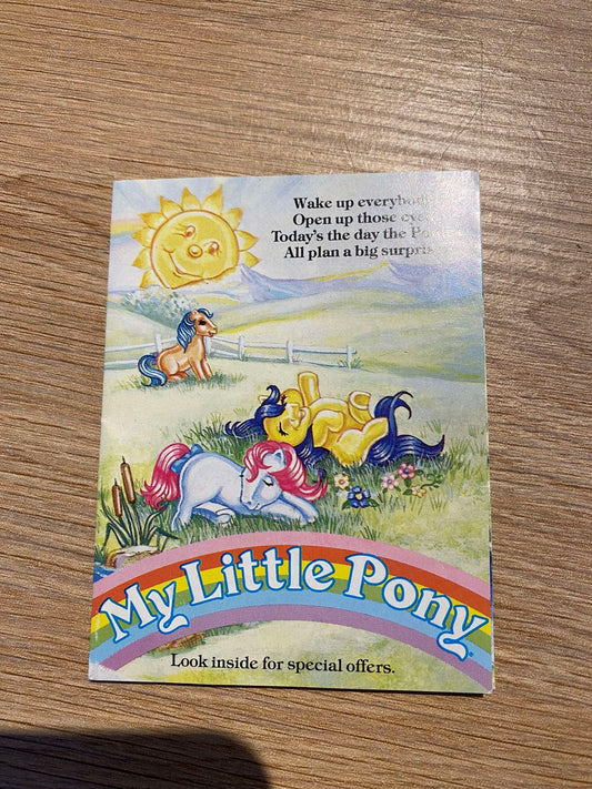 Birthflower Pony Pamphlet