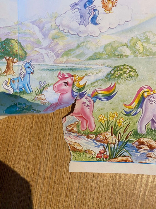 Lively Playful Little Ponies Pamphlet (Damage)