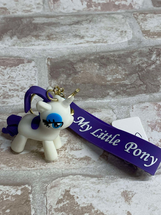 My Little Pony G4 Rarity Keychain (Unofficial)