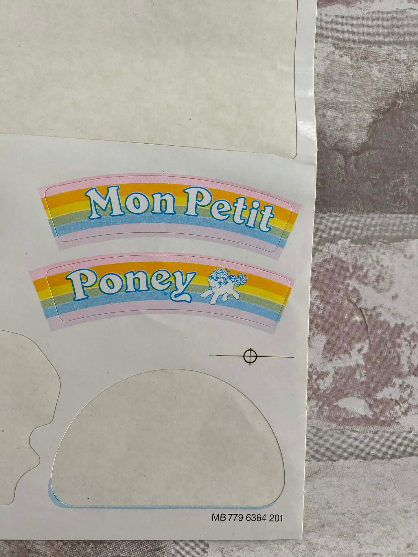 My Little Pony Lullabye Nursery Playset Stickers