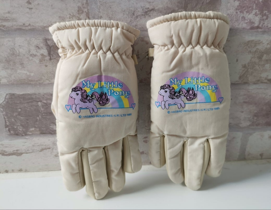 My Little Pony Vintage G1 UK Lickety Split Gloves
