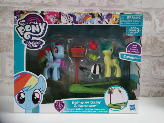 Rainbow Dash and Sandbar